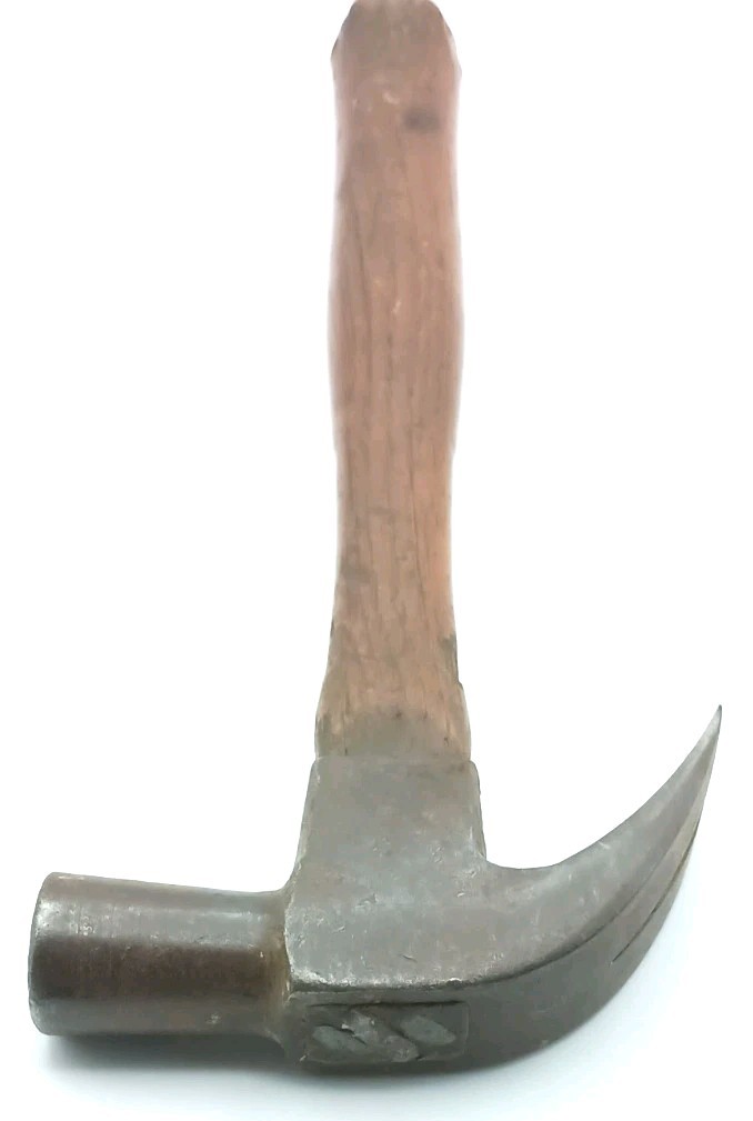 Vintage HELLER 28 oz Ounce Ounces Carpenter Hammer with Horse Logo and Handle
