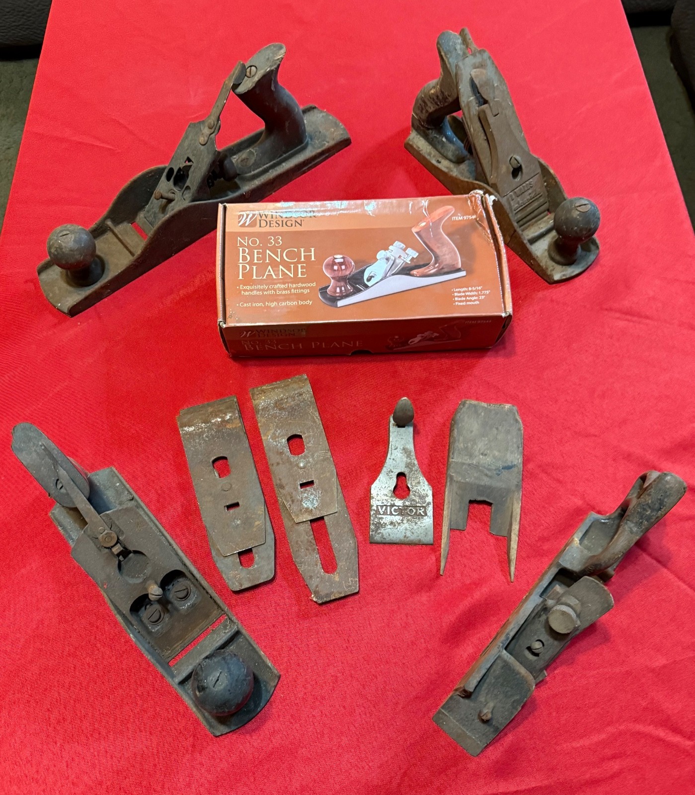 Vintage Wood Planes estate sale find Free Shipping