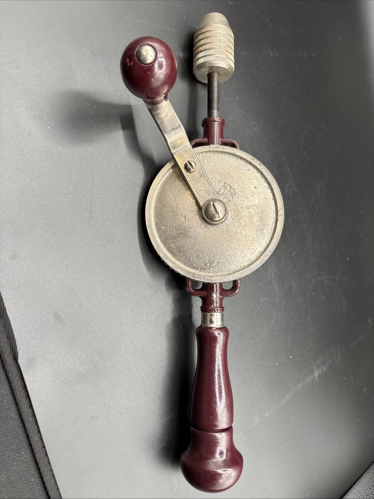 Vintage Stanley No. 624 A Hand Drill Eggbeater Drill Antique !!