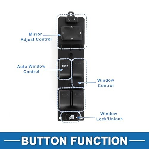 Power Window Switch No.CC4366350A Window Control Switch for Mazda 5 2006-2010