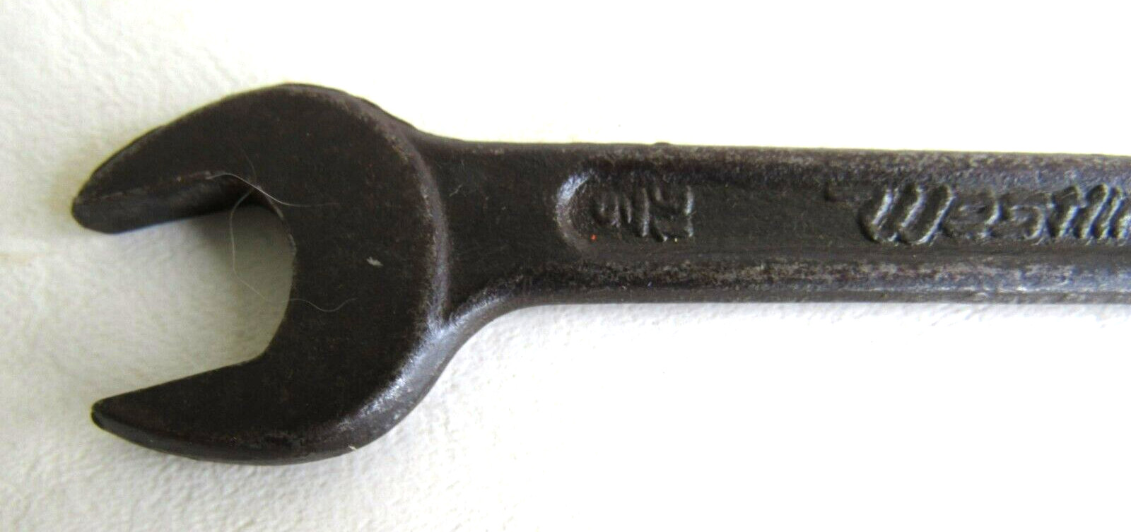 Vintage WESTLINE 1/2 and 9/16 Double Open Ended Drop Forged Wrench, 5-1/2″ Long