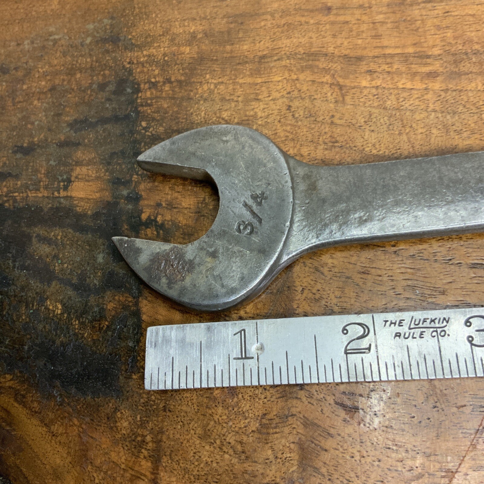 Vintage Herbrand Open End Wrench 3/4” By 5/8” “ Van Chrome” USA #1729
