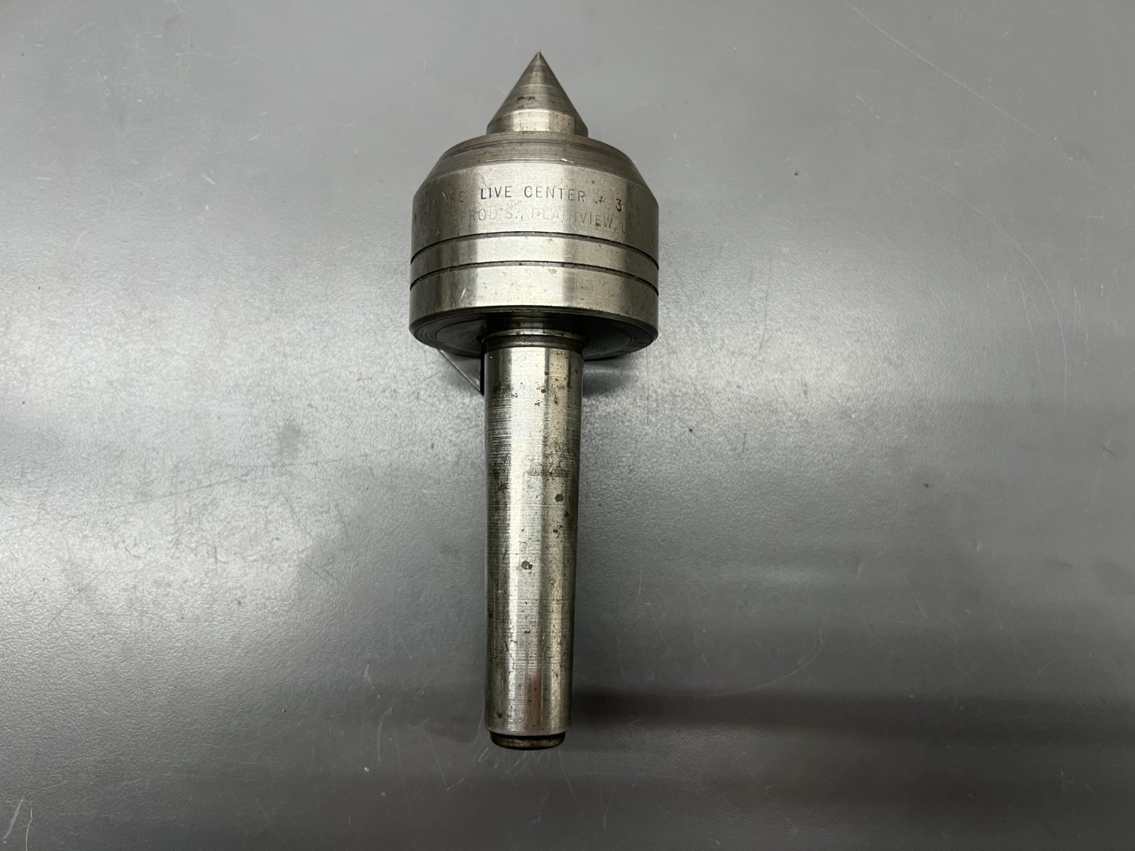ROYAL EMPIRE LIVE CENTER MT3 MORSE TAPER MACHINIST LATHE TAILSTOCK – USA
