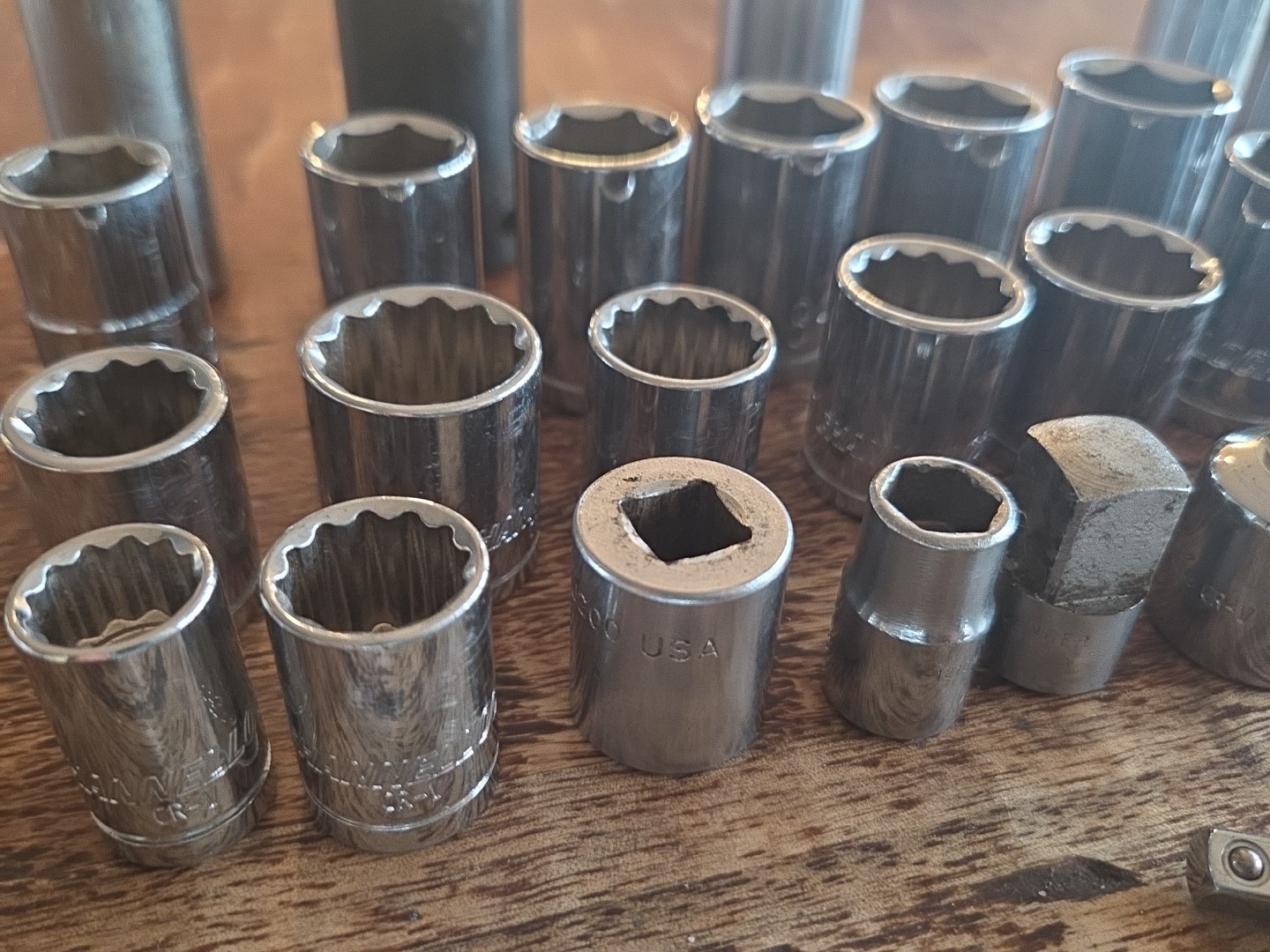 Vintage MAC Par-X Channellock Mixed & More Socket Lot 41 Pc!