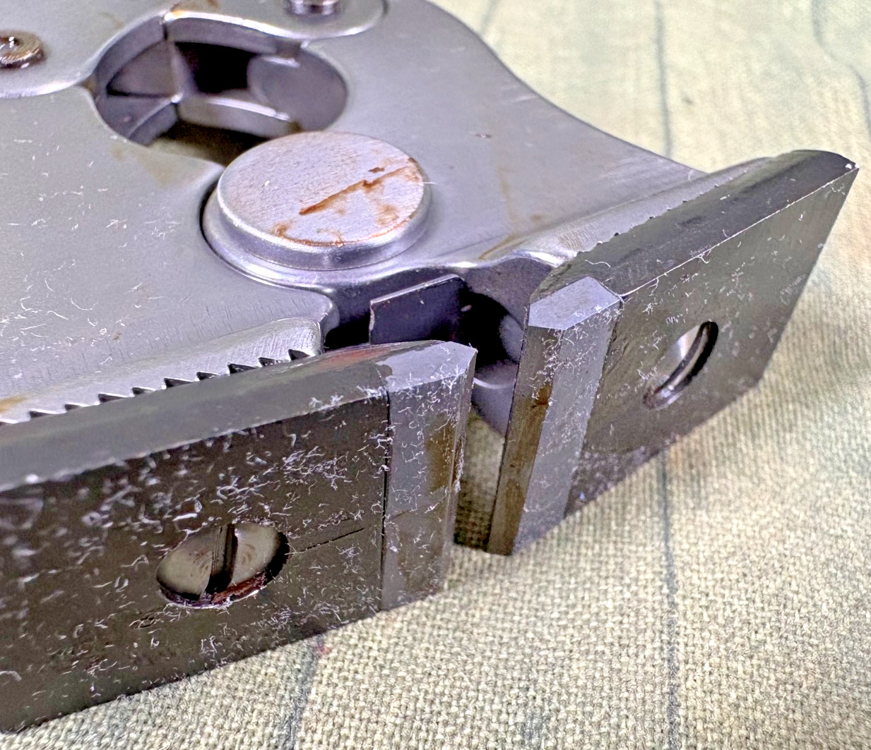 STARRETT 1X-5 1/2 ADJUSTABLE JAW CUT NIPPER ~ U.S.A.