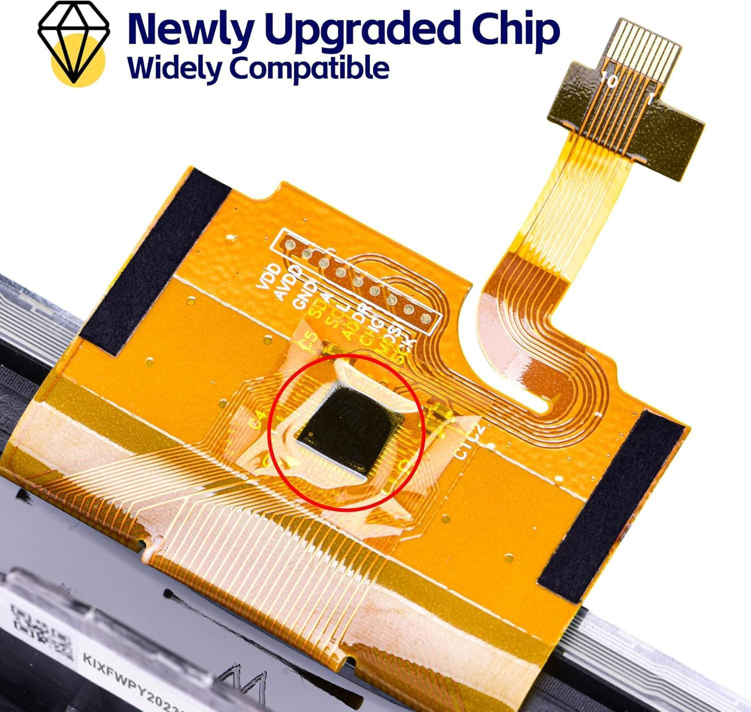 Gel-Free CUE Touch Screen Display Replacement for 2013 2014 2015 2016 2017 2018-