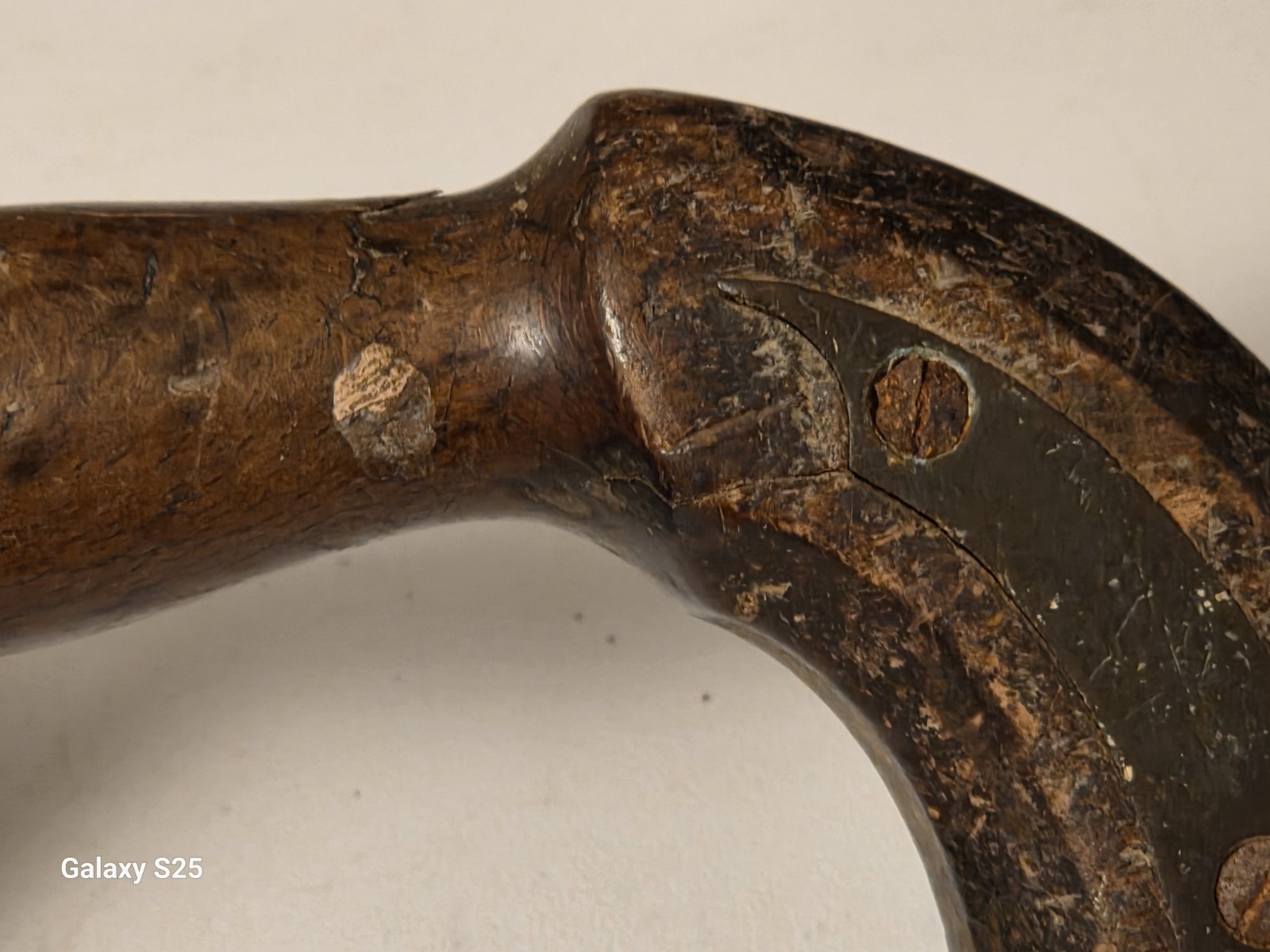 Moulson Brothers Antique hardwood brace Spares Repairs Only ! Damaged 🇬🇧