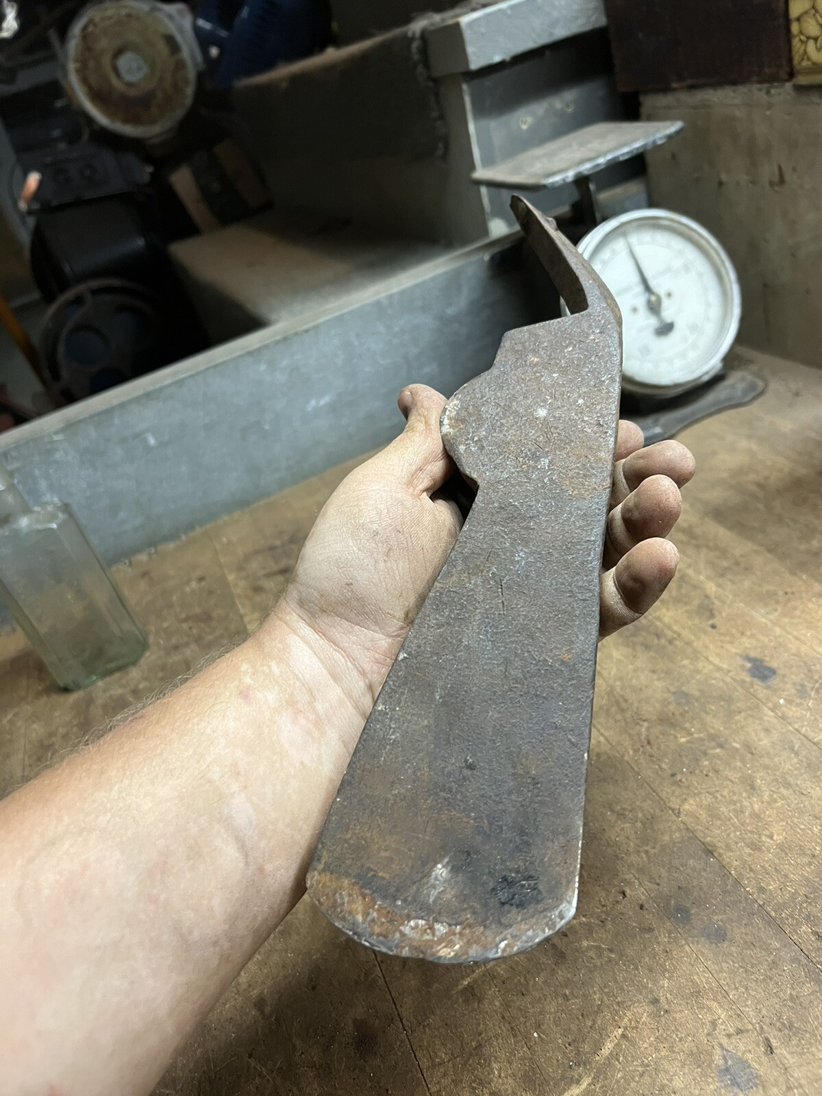 Antique Old Rare 3.5Lb Pic Axe Head Ice Harvesting Hand Tool Gifford Wood Co USA