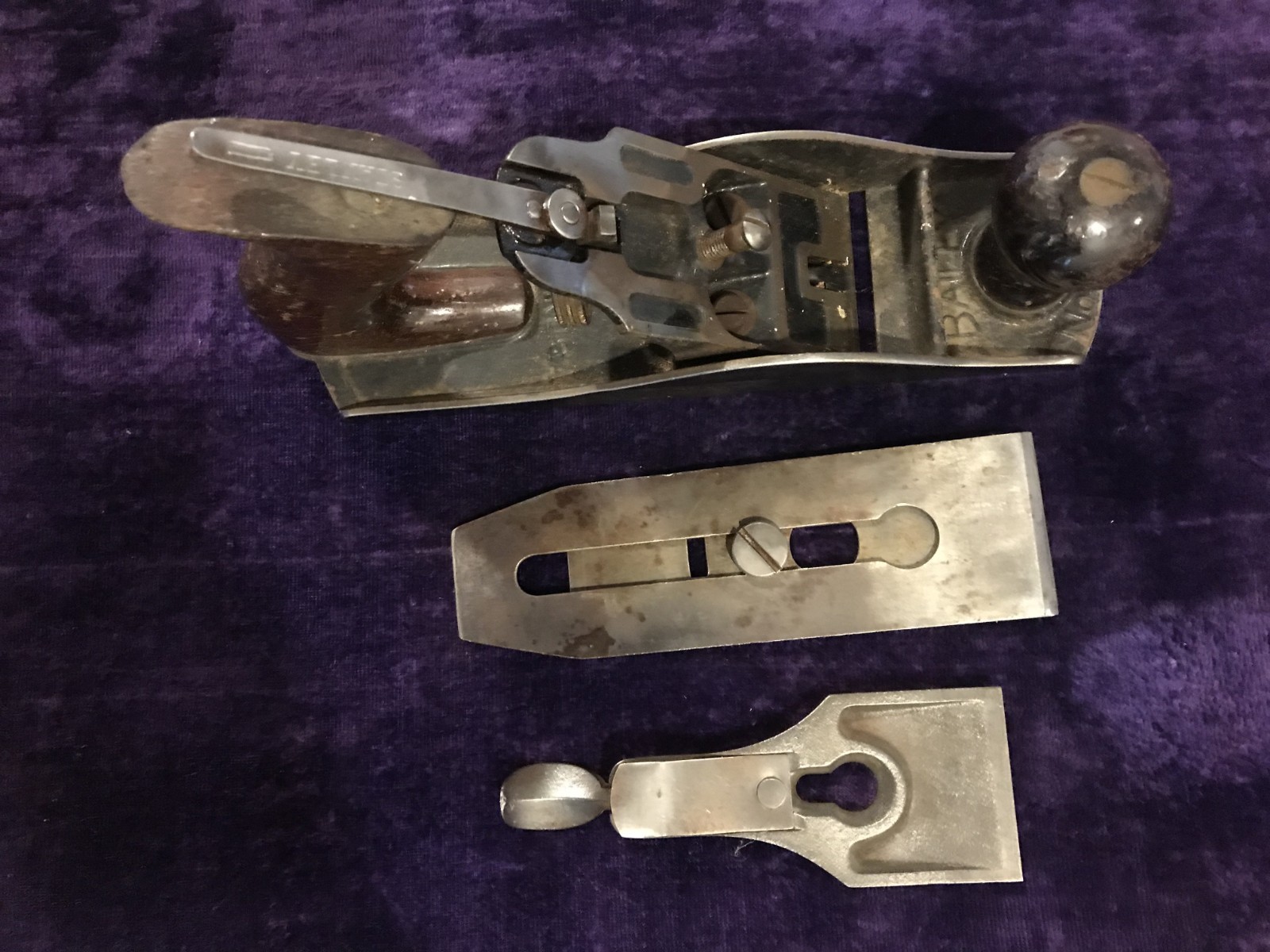 Bailey No 4 Hand Plane with Rosewood Handles