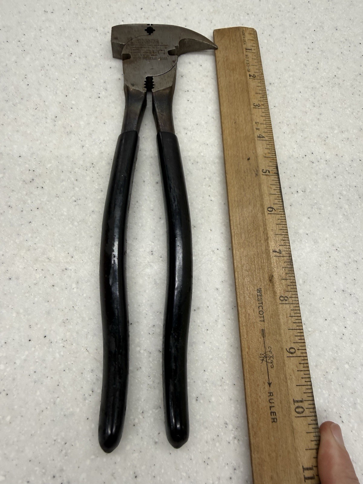 Vintage EASCO 45210 USA Fencing Pliers Fence Tool Wire Cutter Staple Puller