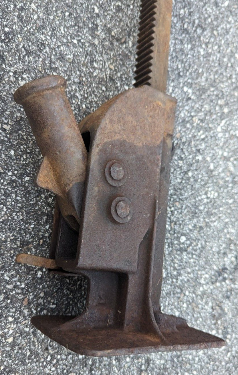 Vintage Walker Badger No 5 Bumper Jack 3 Ton Capacity