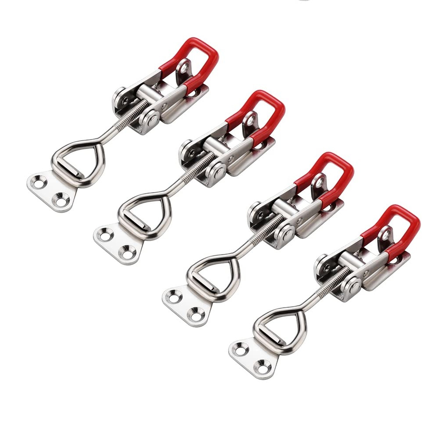 E-TING 4 Pack Heavy Duty 4002 Toggle Latch Clamp with 20PCS Screws | Adjustab…