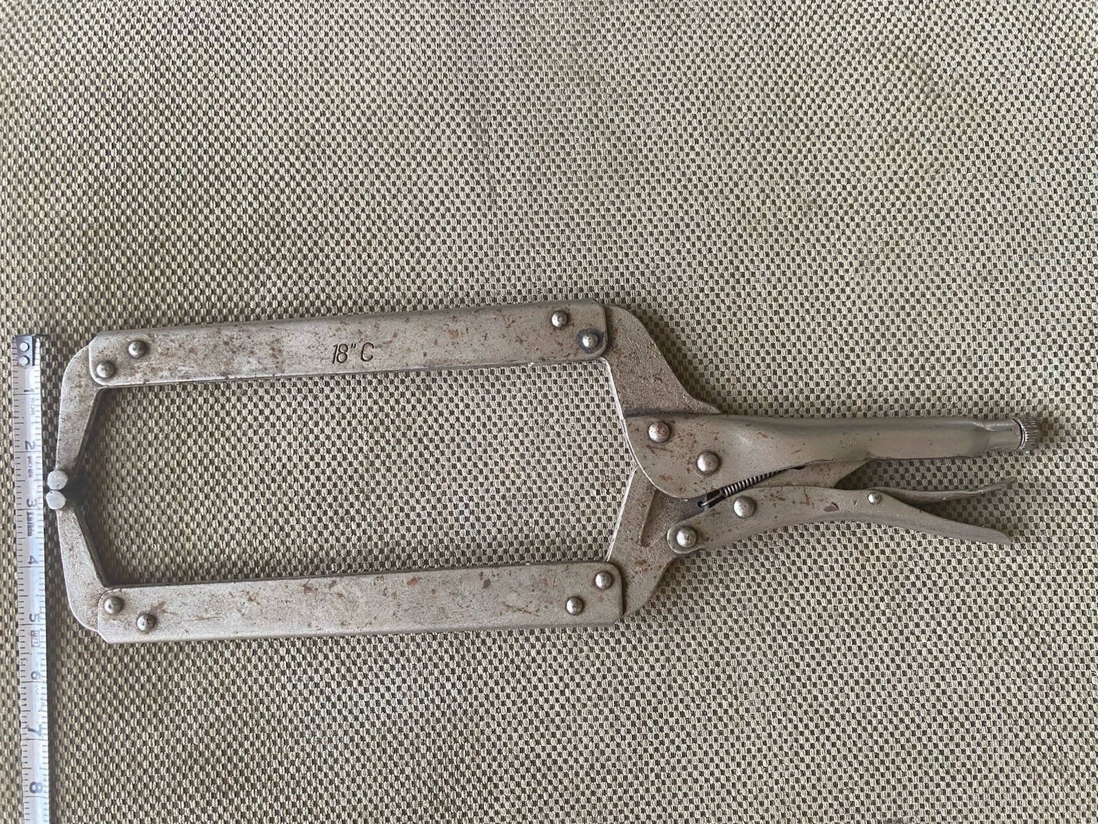 18″ LOCKING C-CLAMP