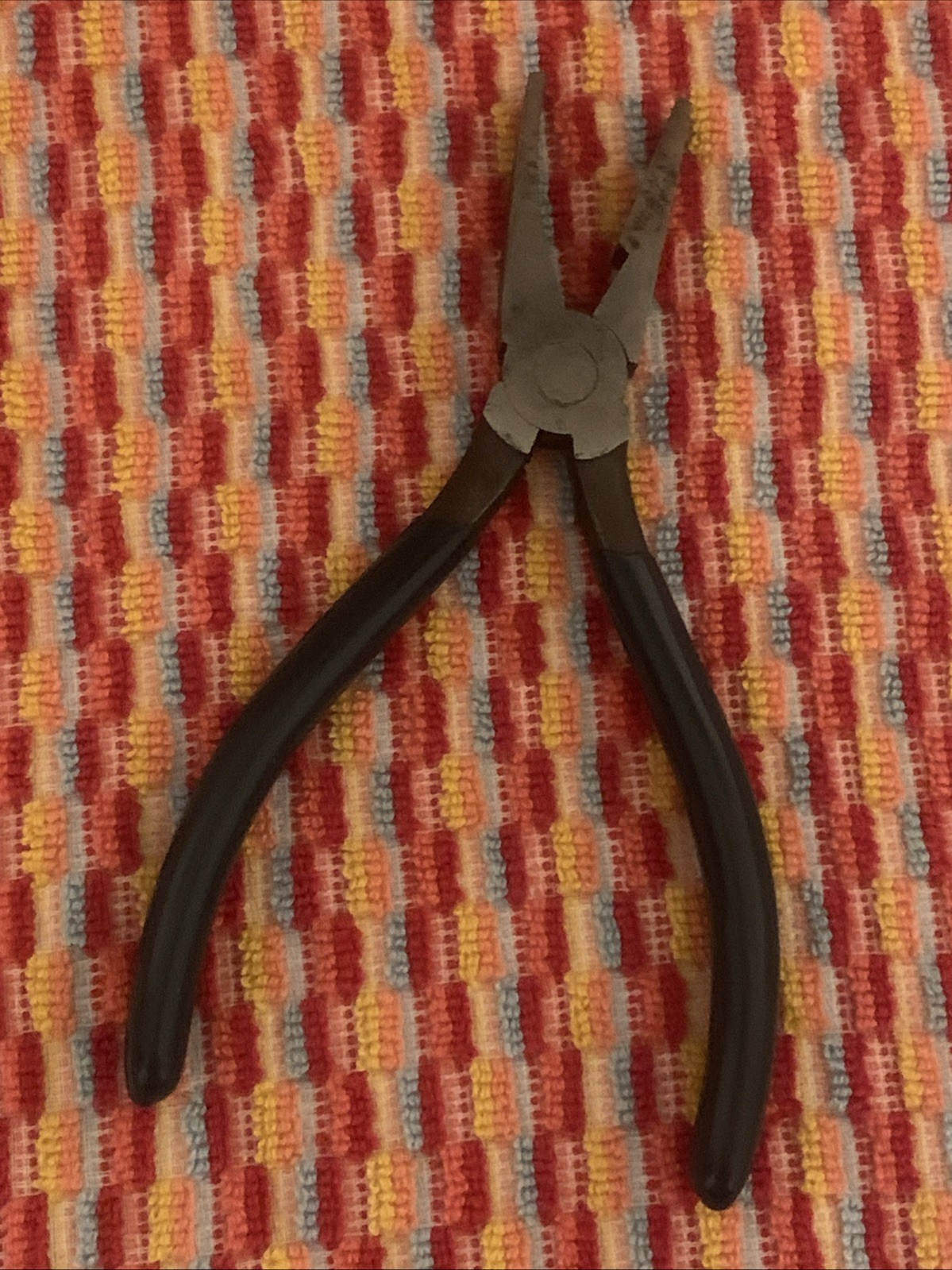 Nice Vintage 6″ Diamond GC6 Curved Jaw Glass Breaking Pliers