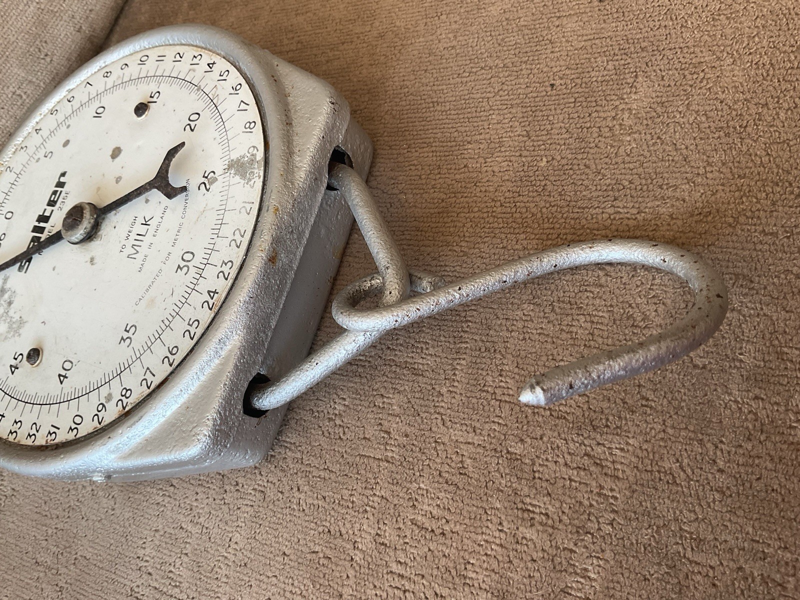 Vintage Salter Milk Hanging Scales 235E