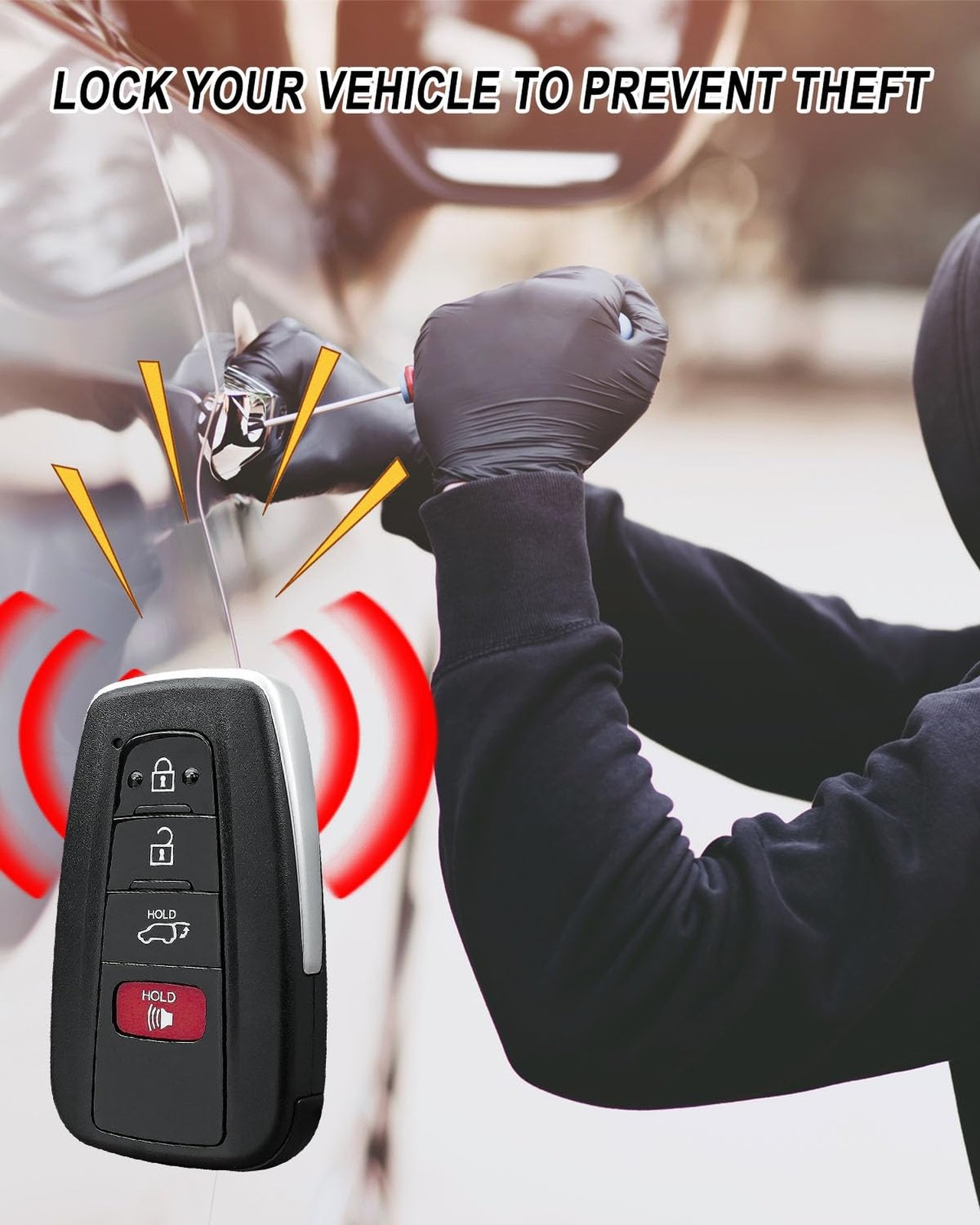 Smart Remote Control Key Fob FCC ID HYQ14FLA Fit for Toyota Highlander 2021 2…