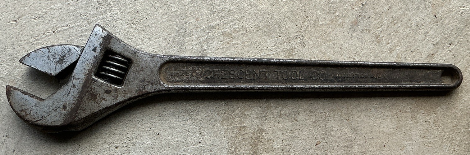 VTG Crescent Tool Co Adjustable Wrench Lot 18” 12” 10”8” & 4”