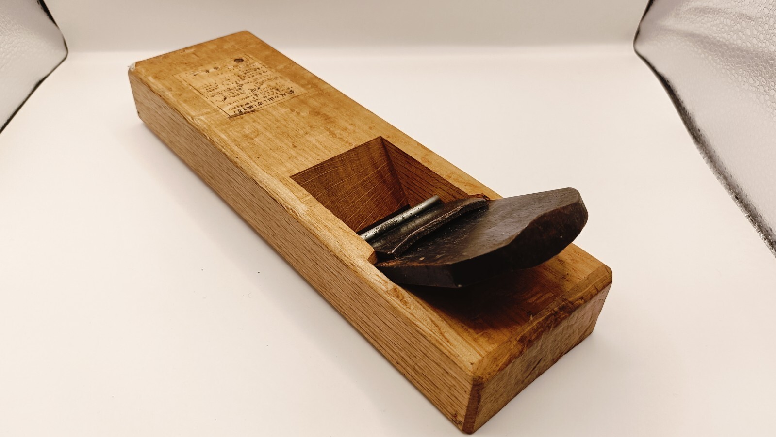 Japanese Kanna Hand plane Mitsugen 60mm width 75mm used 01