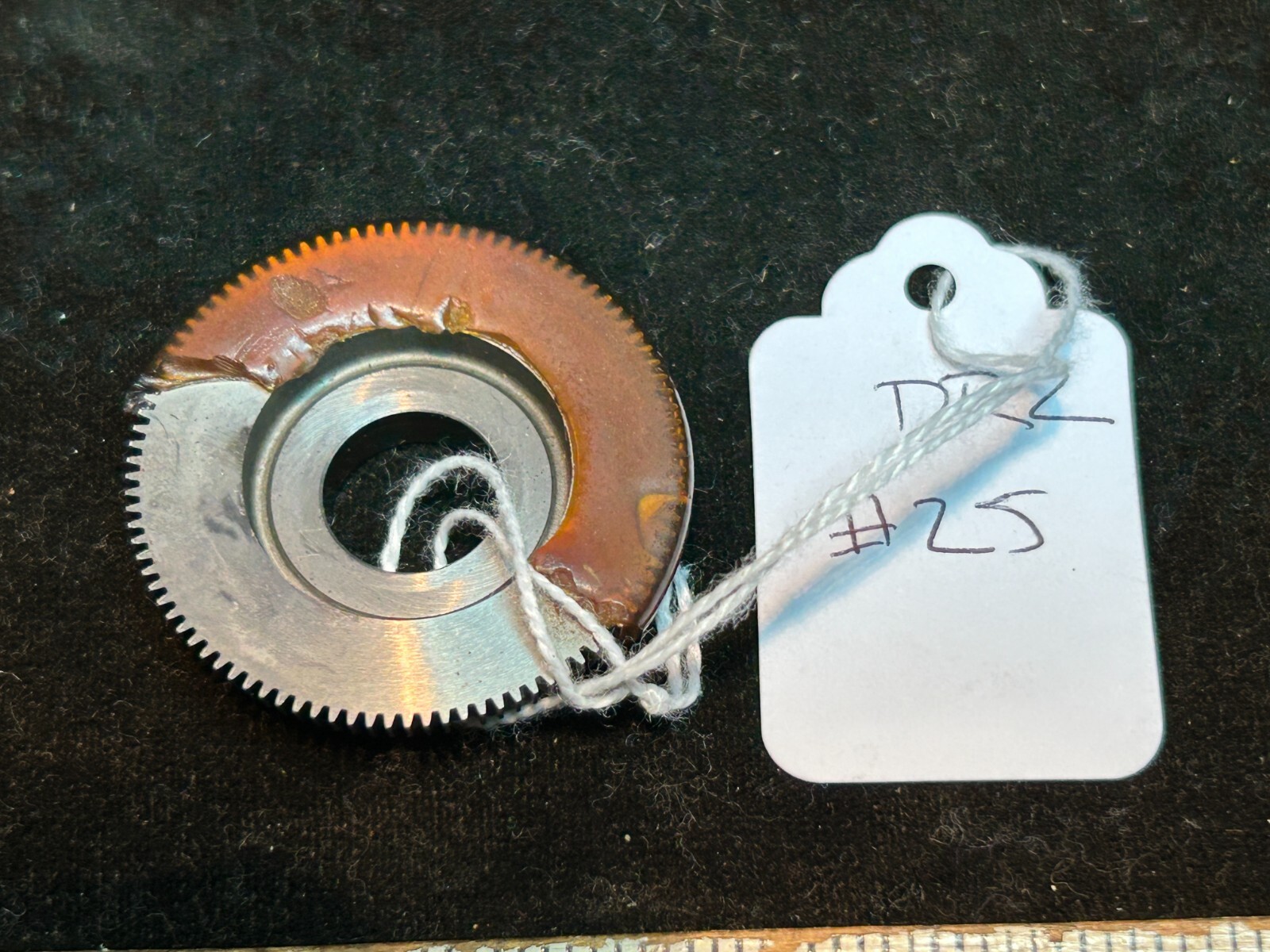 Fellows Gear Shaper Cutter 64 Pitch, 14 1/2° EX PA, 96 T , D+F .0364, BD1.4514