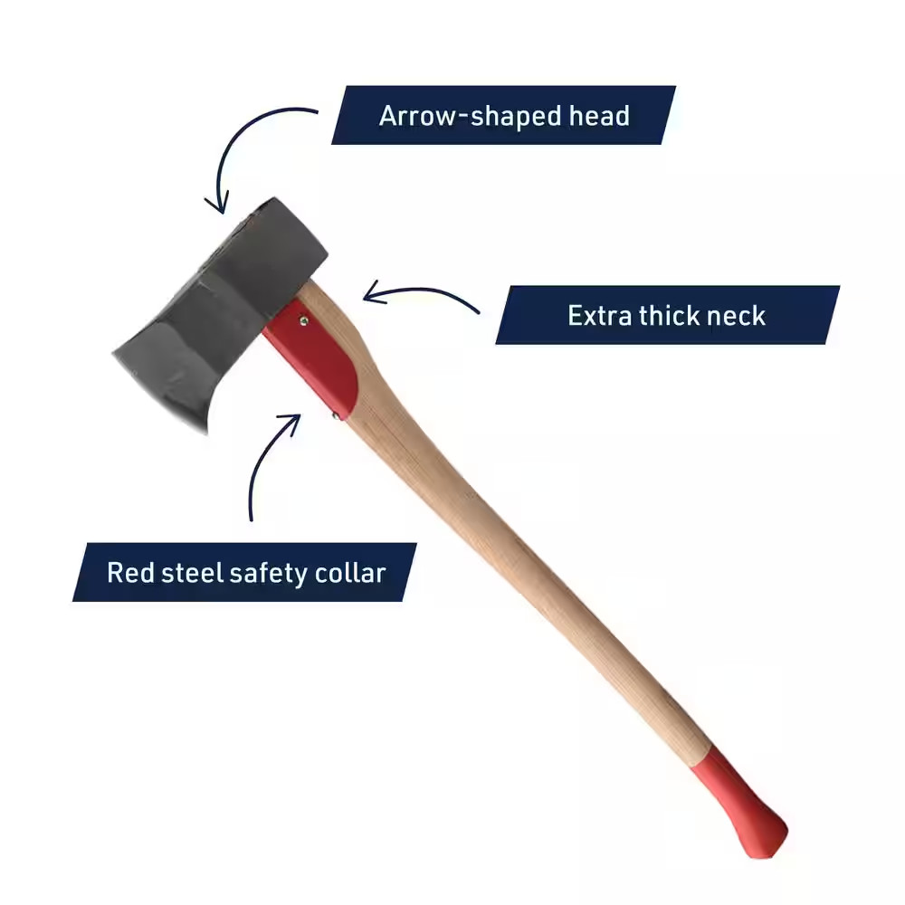 36 In. Maul Wood Splitter Axe Free Ship NEW