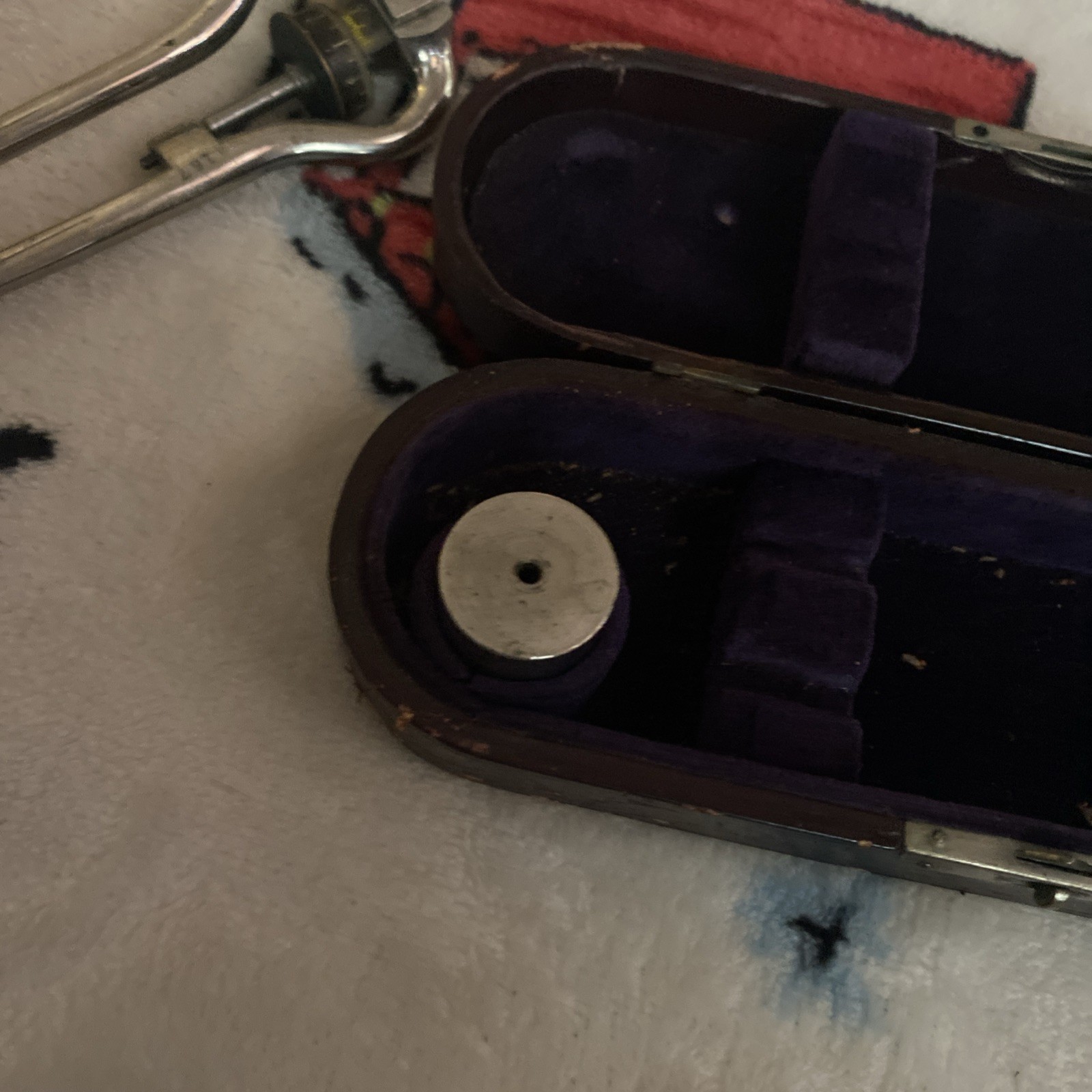Vintage American Steam Gauge & Valve Boston Mass. with case