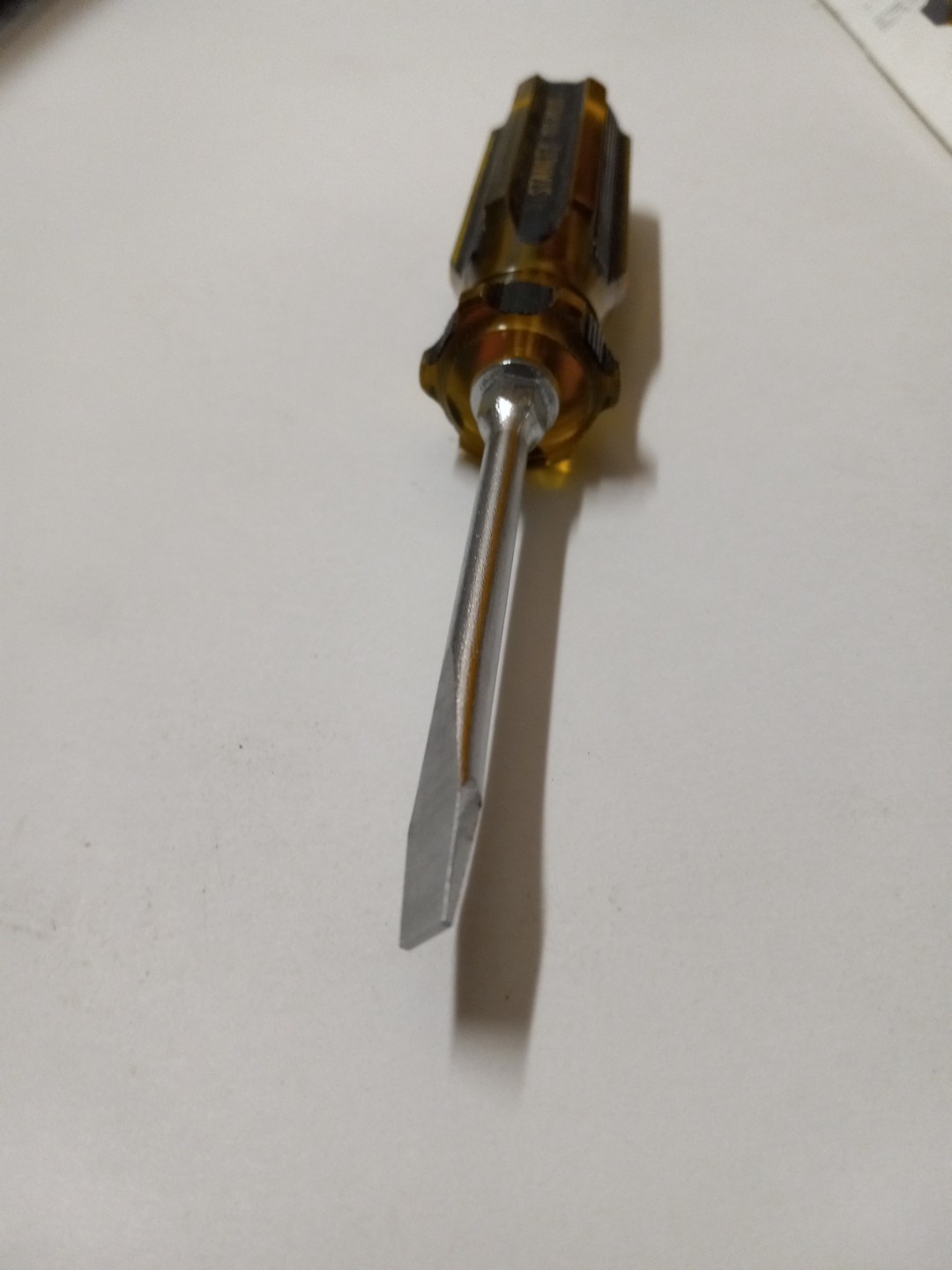 Vintage NOS Stanley 100 plus Flathead screwdriver 1006-3in (66-163) USA