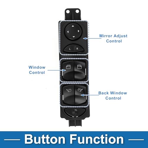 Power Window Switch for Mercedes-Benz Sprinter 2500 3500 2010-2017
