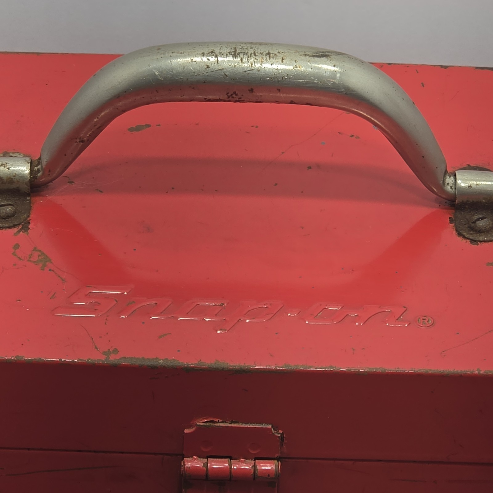 Vintage Snap-On KRA-251A Metal Tool Box 18 1/2” L x 6 3/4” W x 5” T(USA) 1979. J