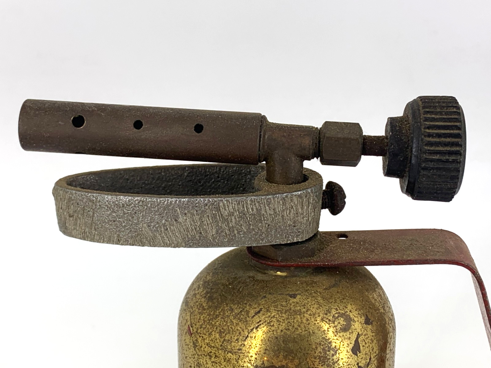 Lenk Mfg. Co. Model 104 Brass Alcohol Blow Torch Boston, MA