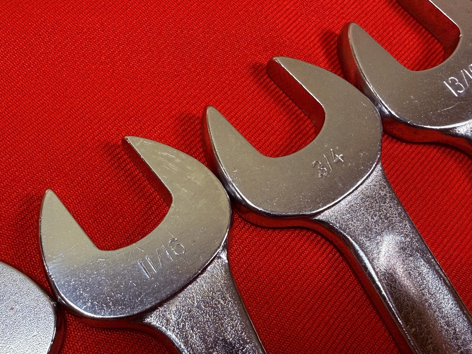 NOS Vintage Stahlwille SAE Open Box 13 series 8 pc Combination Wrench Set
