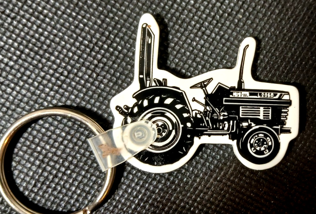 FARM TRACTOR ROPS REBATE PROGRAM Keychain Soft rubber
