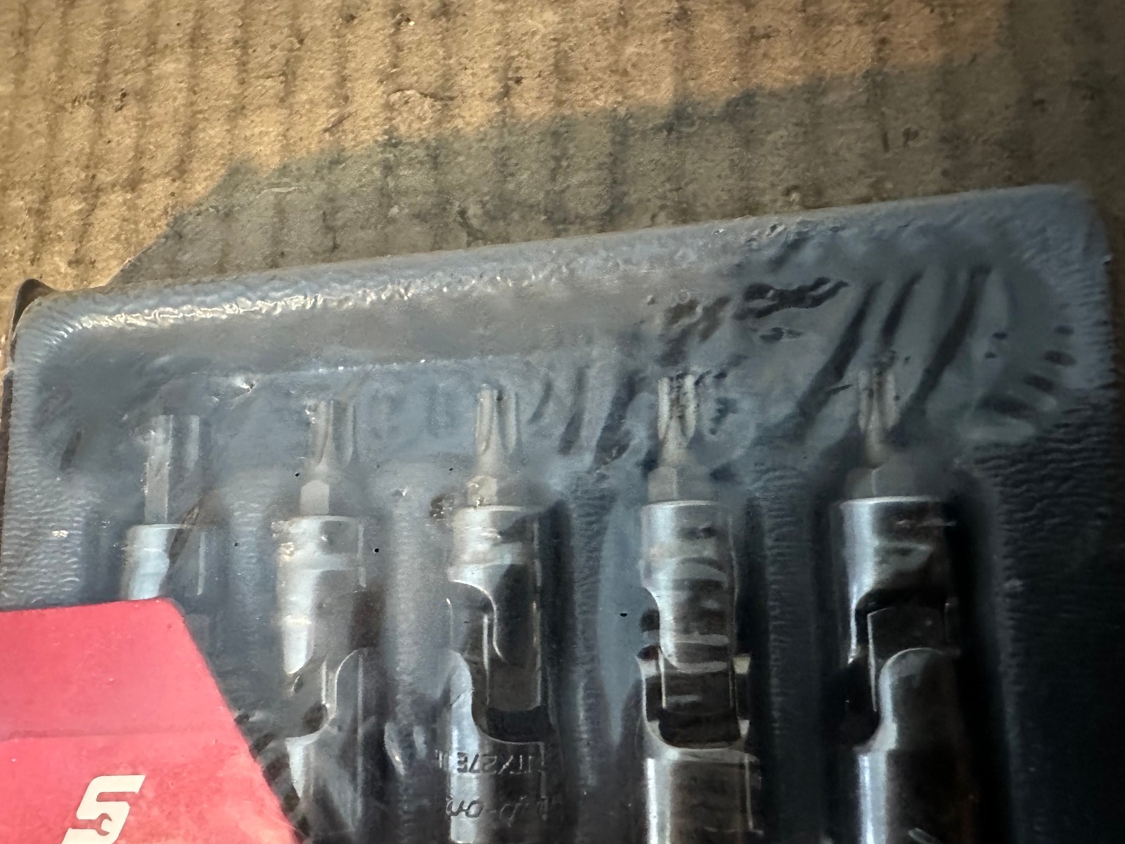 *NEW* SNAP-ON 5 PC 1/4″ DRIVE STUBBY SWIVEL TORX BIT SOCKET SET 105TUTX – SEALED