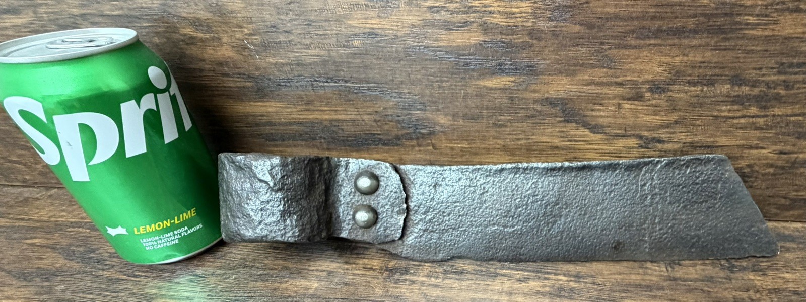 3.80 LB Heavy Antique Primitive Hand Made Forged Froe Shake Shingle Splitting