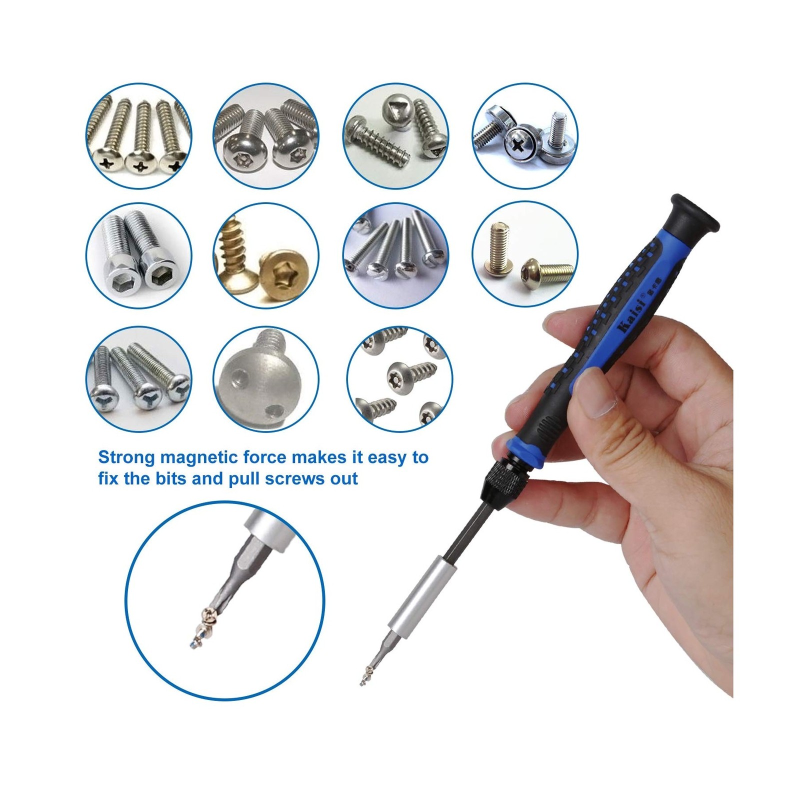 Kaisi 136 in 1 Electronics Repair Tool Kit Professional Precision Screwdriver…