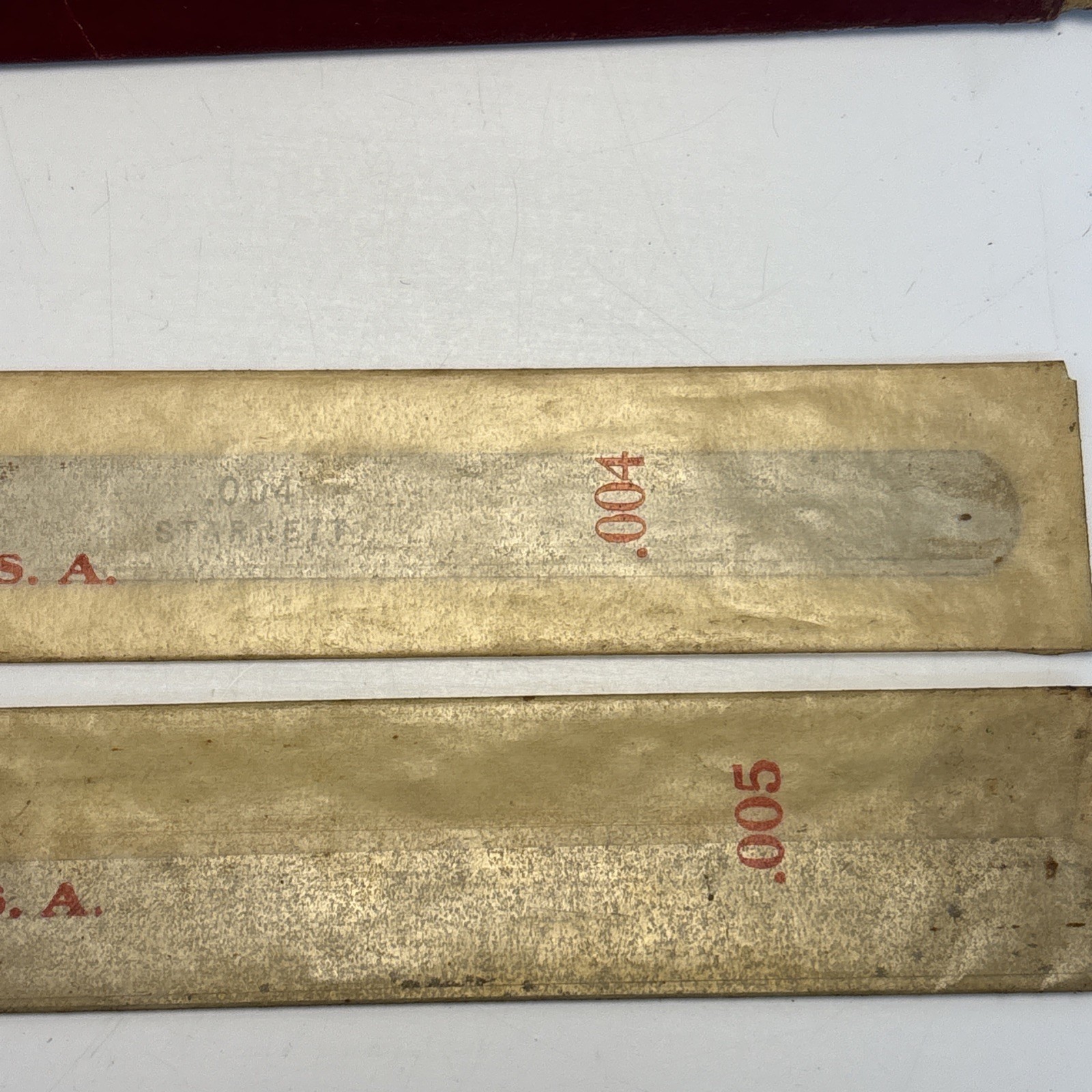 Vintage Starrett No. 667 Feeler Stock Athol MA USA