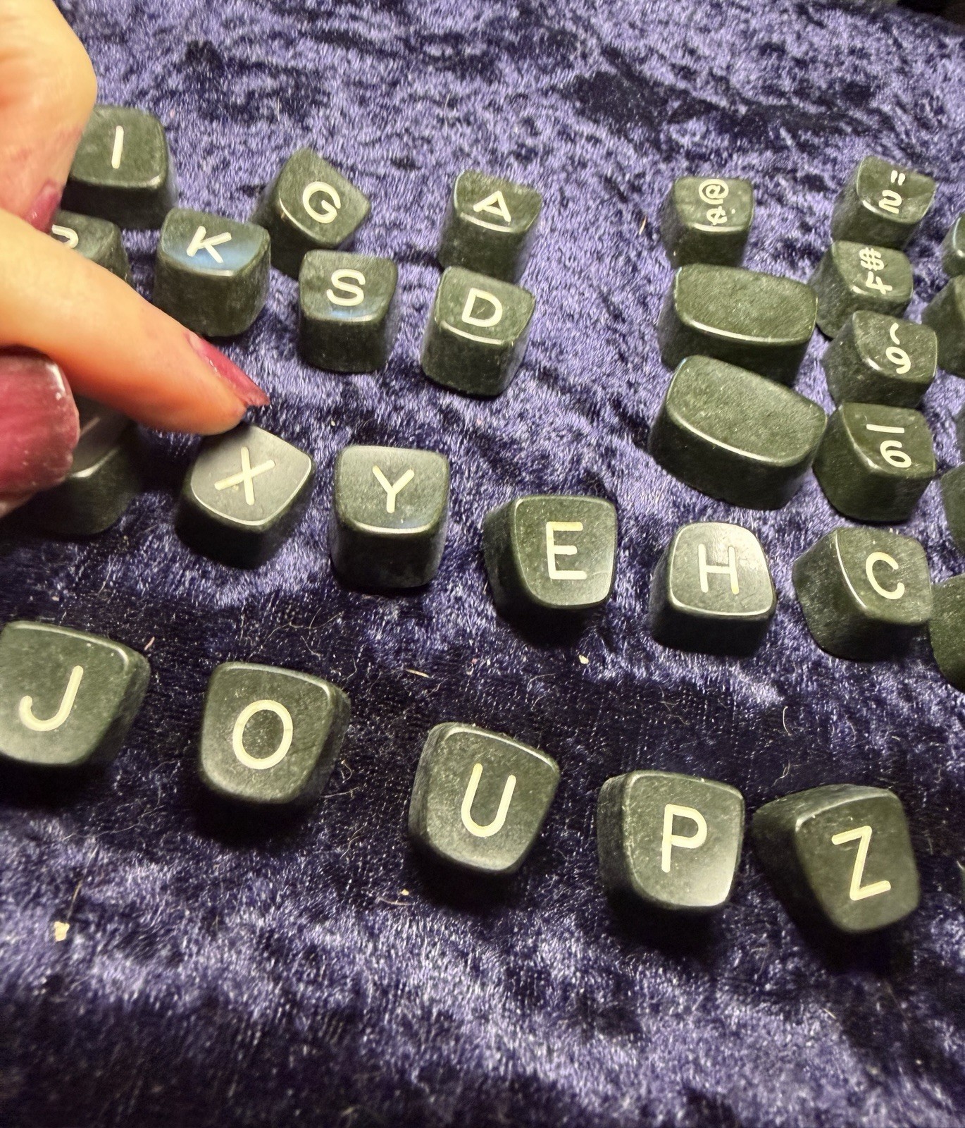 VTG Steampunk Original Olympia Typewriter Keys 50pcs Altered Art Crafts #T001