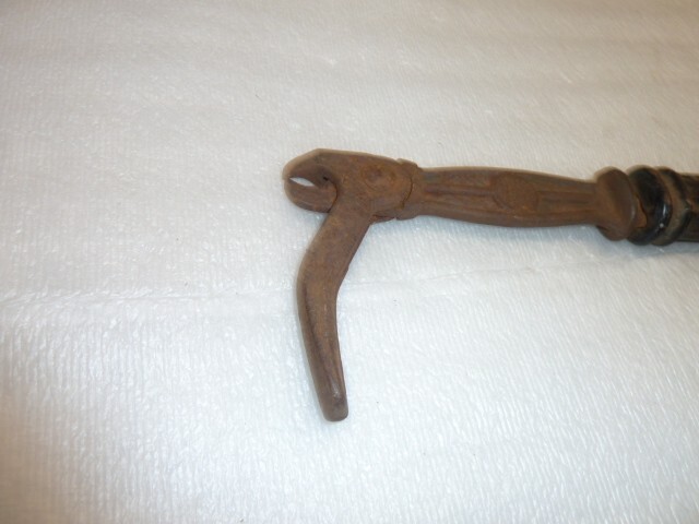 Vintage BRIDGEPORT Hardware No. 56 SUREGRIP Nail Puller Farm Tool USA