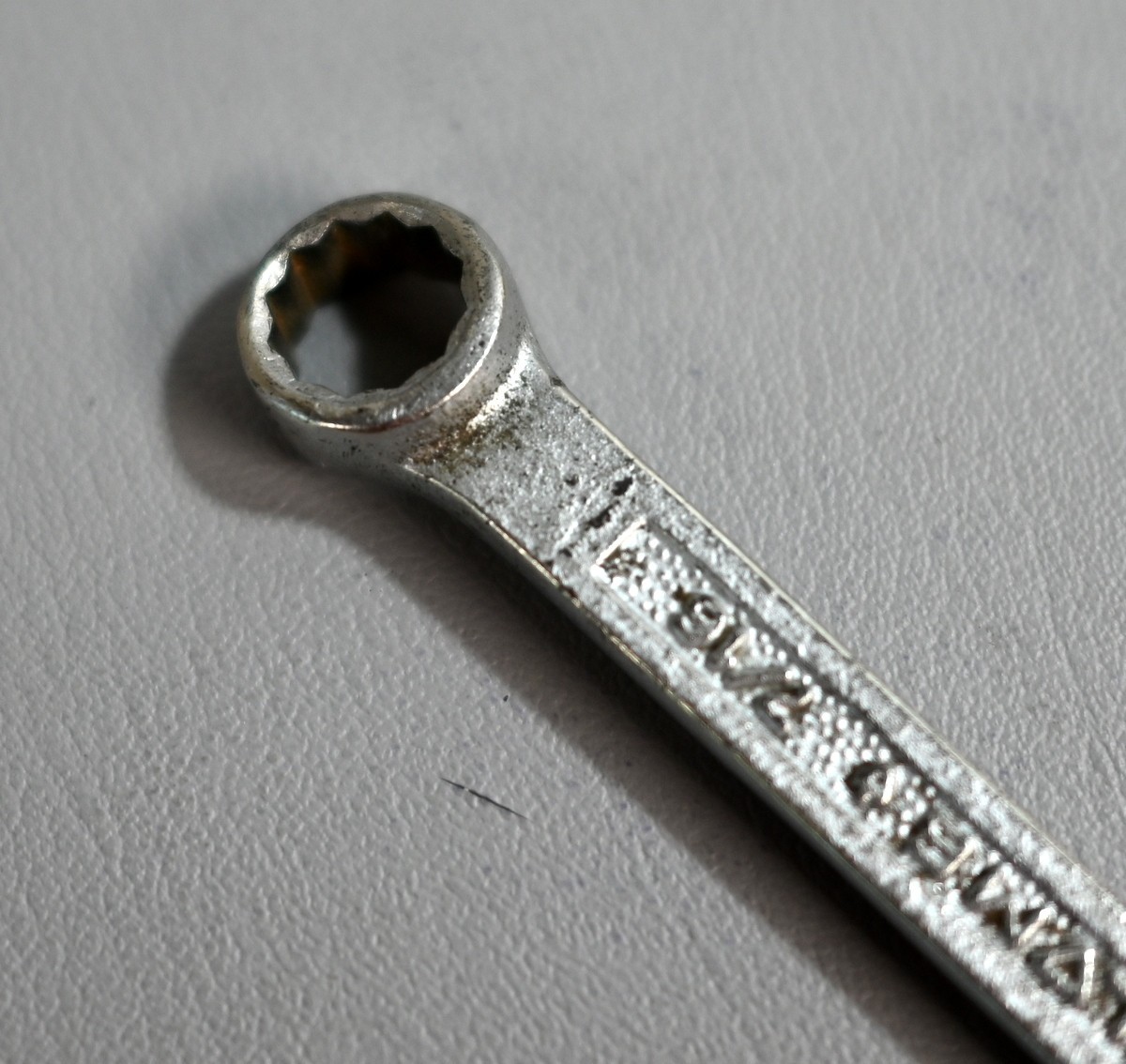 1940s Vintage PLOMB 7/16″ & 1/2″ Pebble Style Box End Wrench 1125 x 12 Pt USA