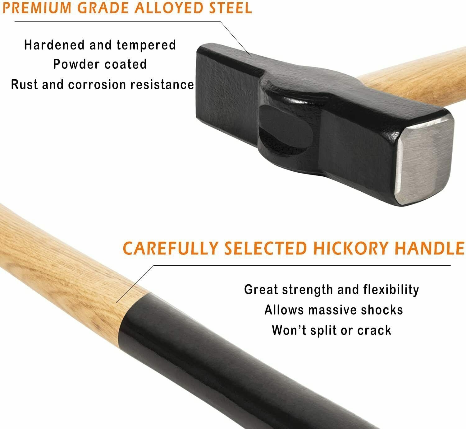 Knife Making Tongs Bladesmith Tong Set & Blacksmith Hammer 1.5 kg Forge Tools