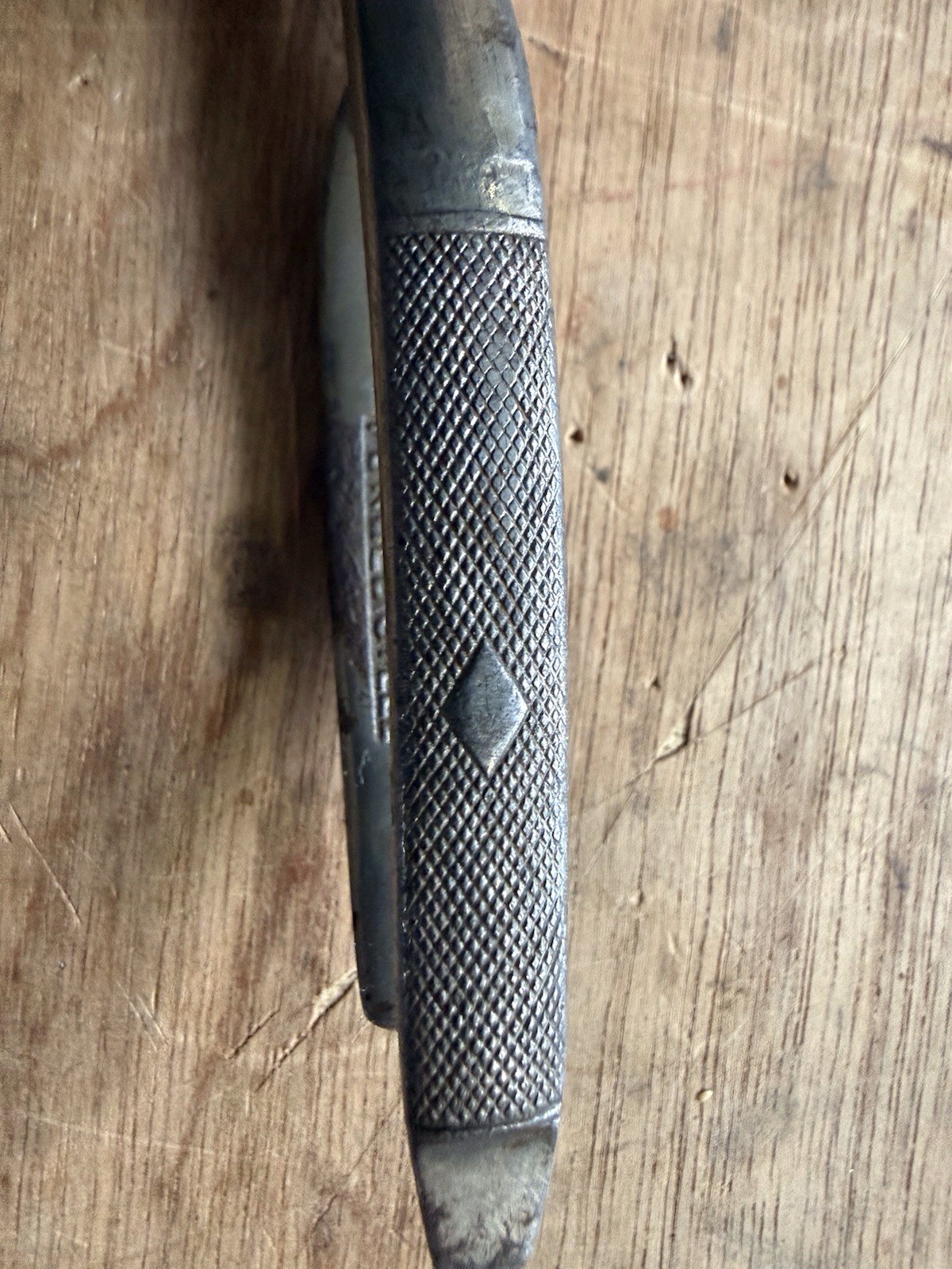 Vintage Slip Joint Pliers Marked Forged Steel ZENITH Trademark Flat Tip Handle
