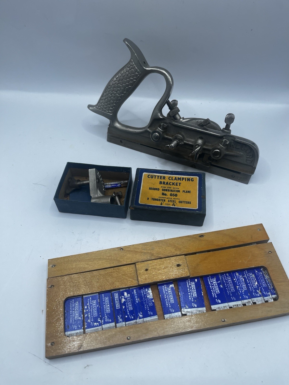 Vintage Record 050 Improved Combination Plane With Cutters