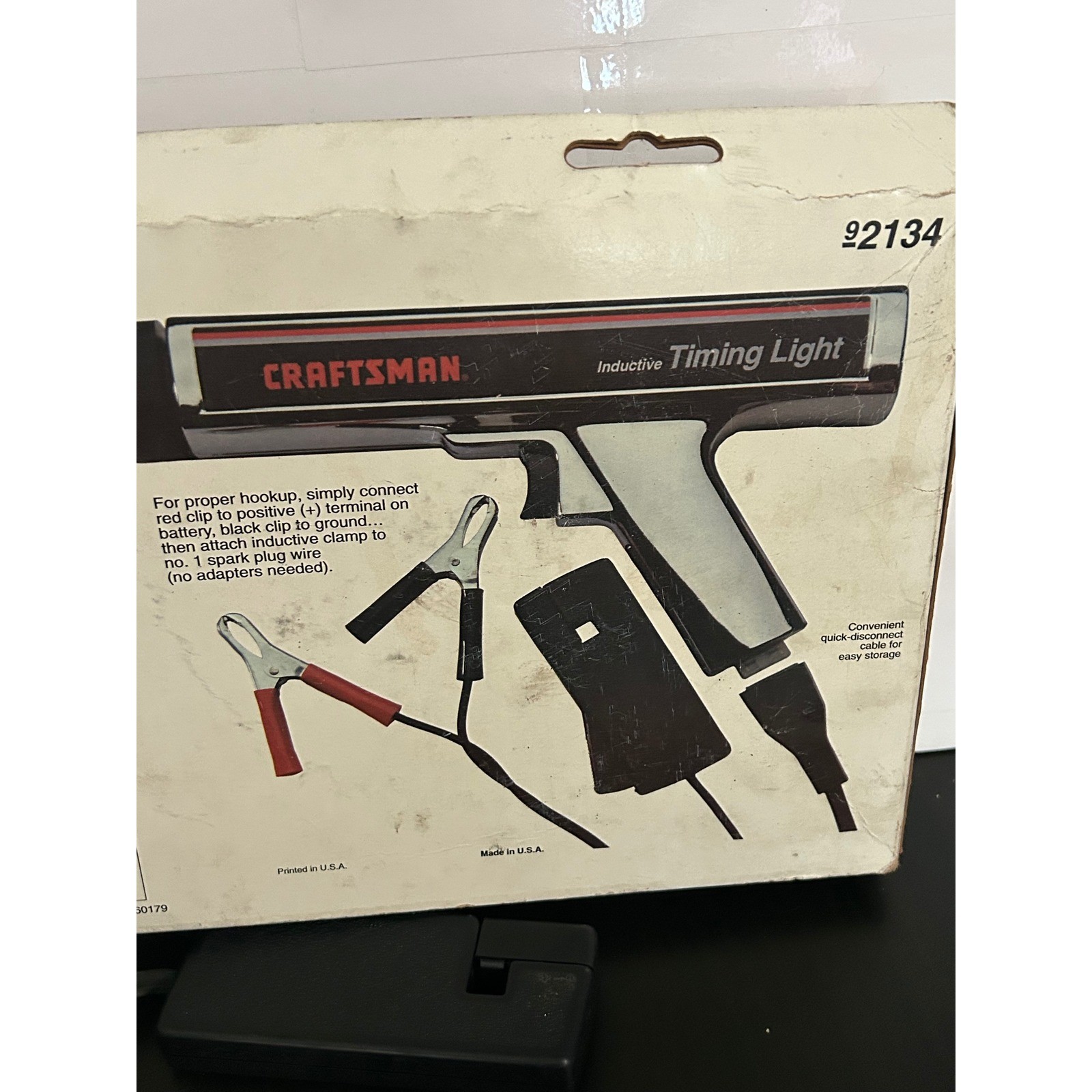 Craftman Inductive Timing Light Chrome Professional Test Equipment USA 92134