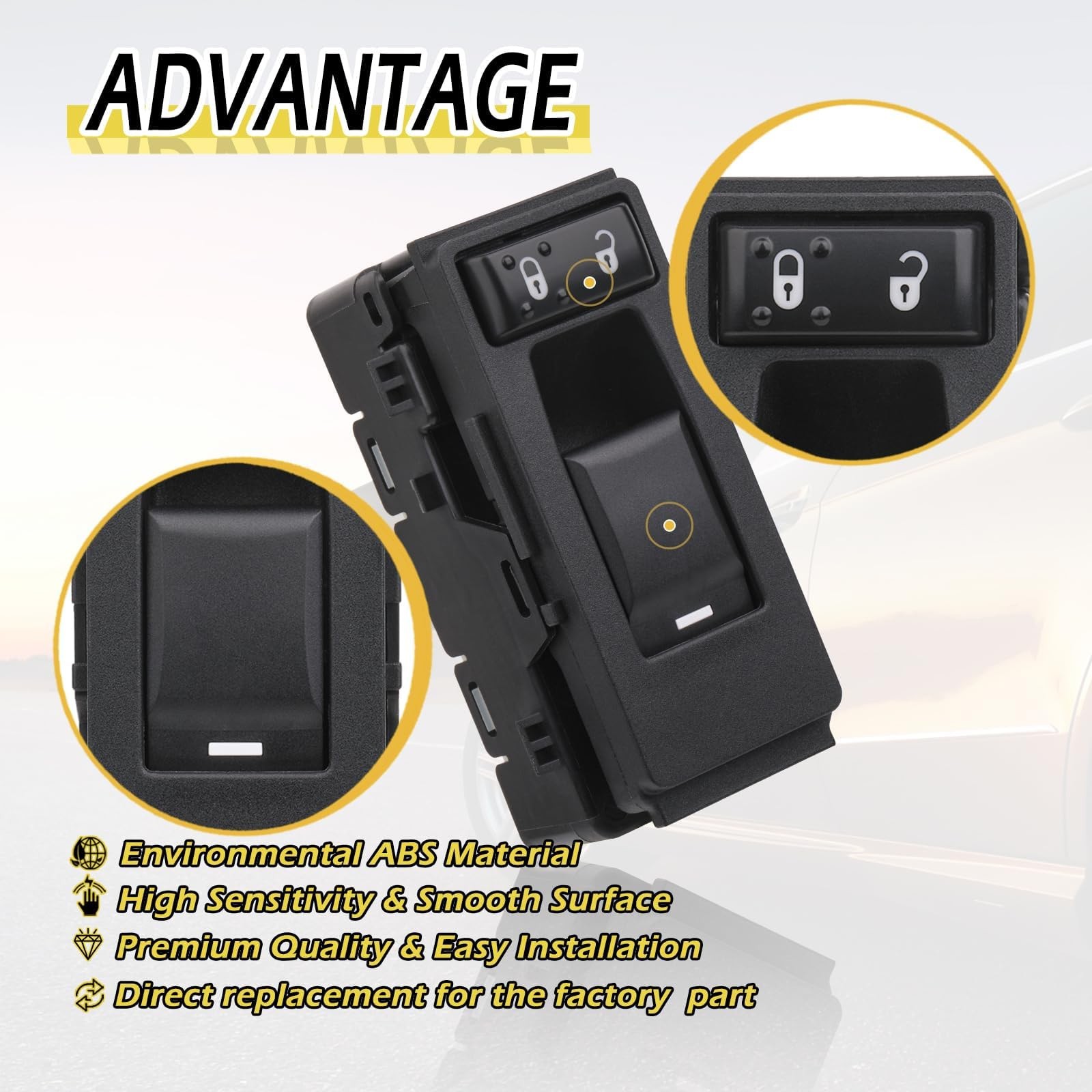Vurkcy Passenger Power Window Switch for 2006-2017 Chrysler 300 04602785AA | …