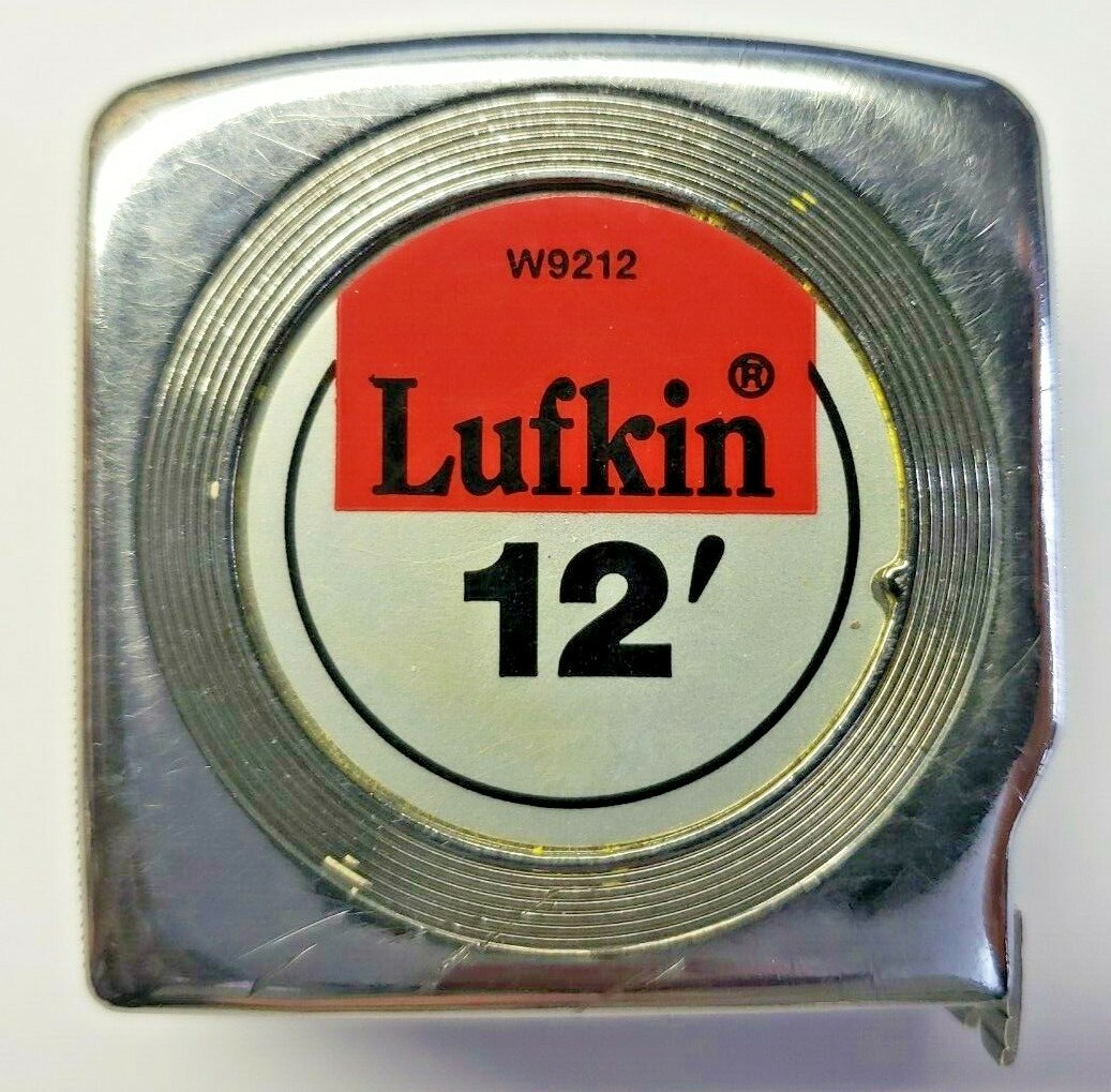 Vintage Lufkin 12′ Tape Measure W9212 PB157-3