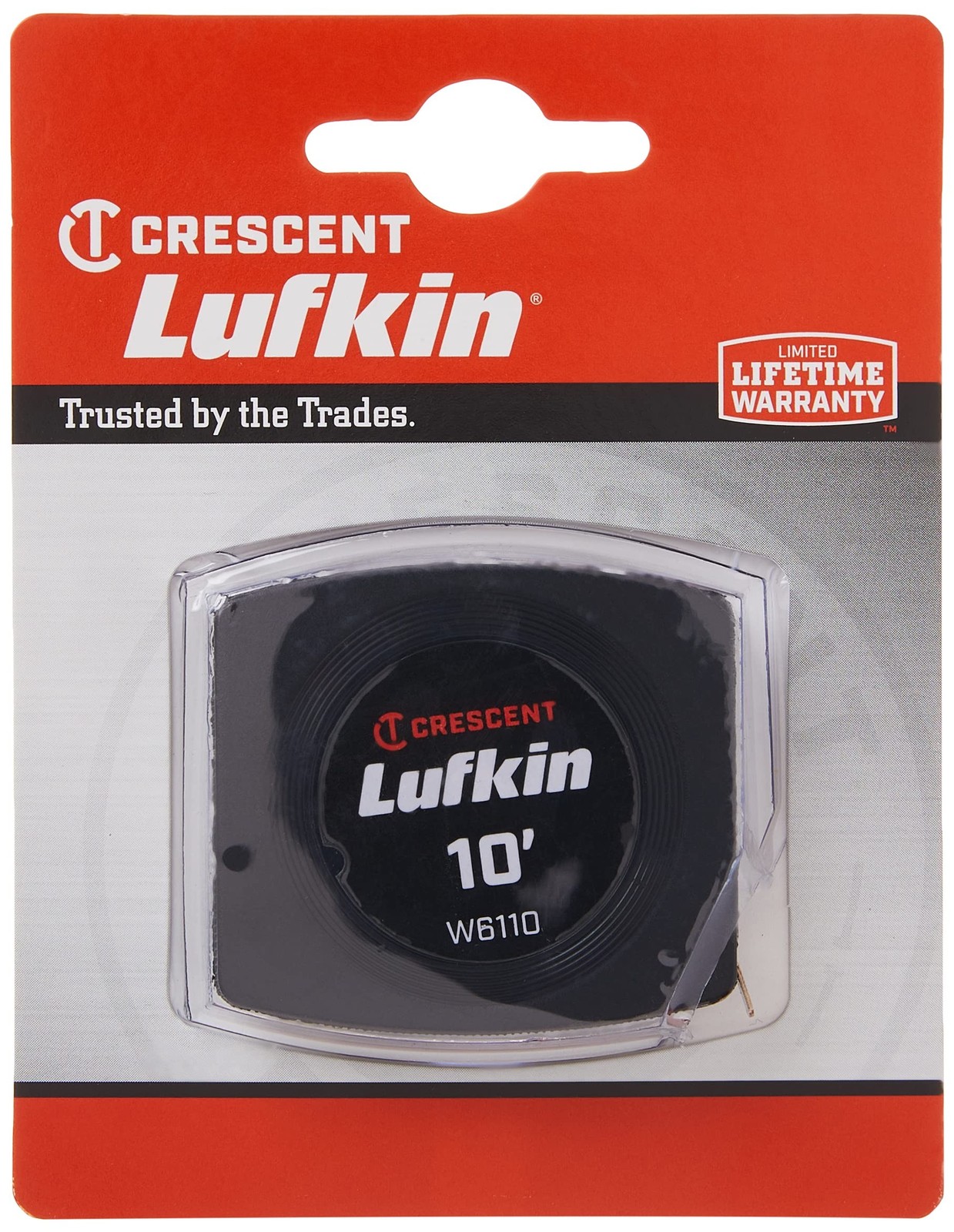 Crescent Lufkin 1/4″ x 10′ Pee Wee Yellow Clad Pocket Tape Measure – W6110 , …