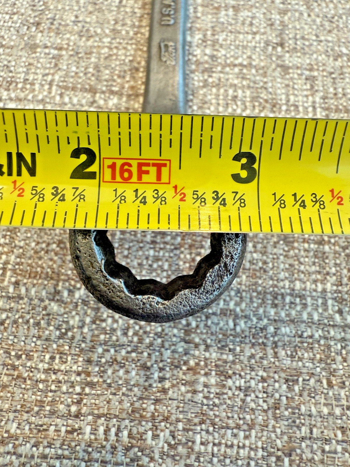 Vintage FORD Script M 01A-17017B Double Offset Box Wrench, Made in USA