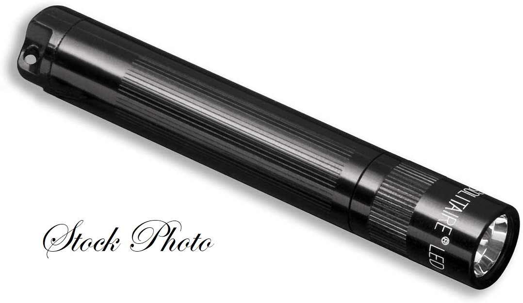 Maglite Solitaire Promotional Flashlight #SJ3A016 In Case – Squib
