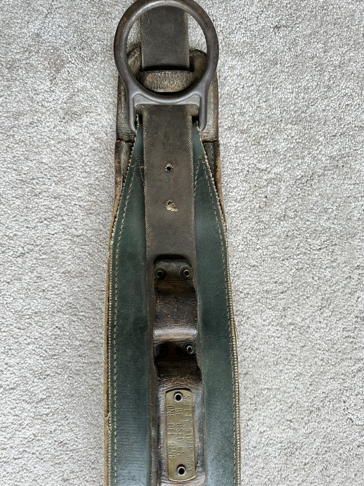 Vintage R.H. Buhrke Bell System Linesman Tool Belt 1969 size 20