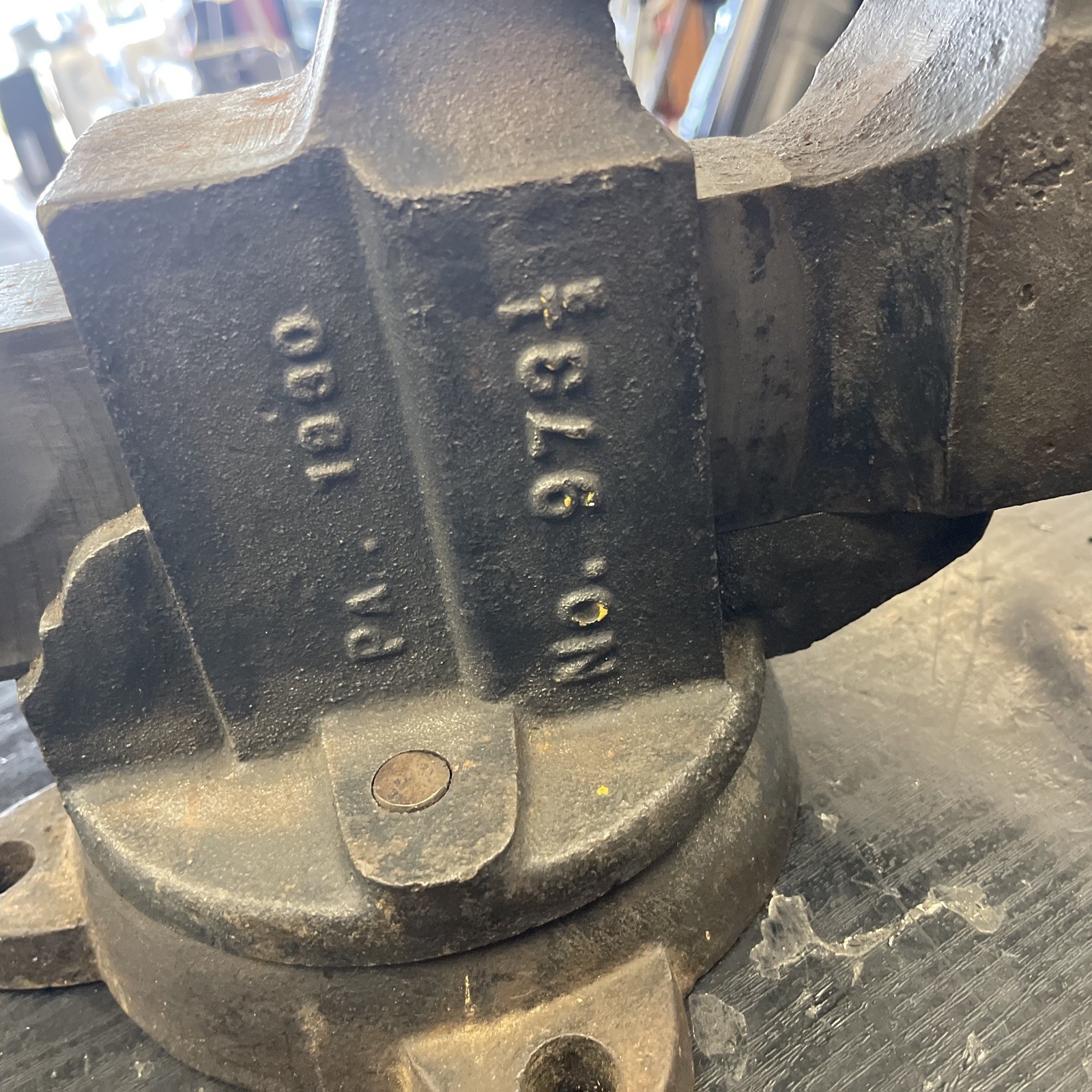 The CHAS. PARKER CO. Meriden Conn. USA ~ No. 953 1/2 PA. 1930 Bench Vise