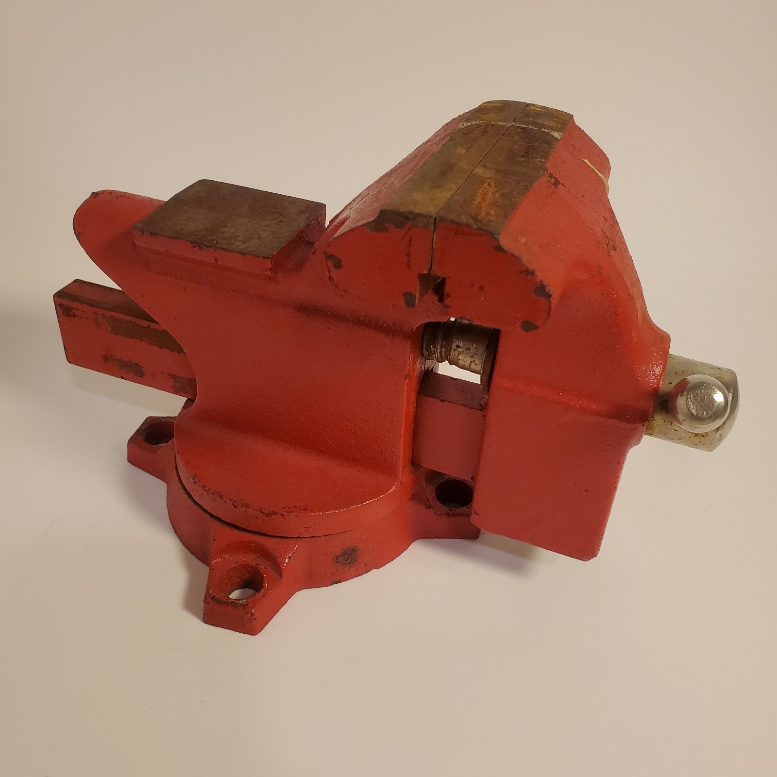 Vintage SEARS 5178 Bench Vise 3-1/2″ Jaws – Swivel Base & Anvil – Made in Japan